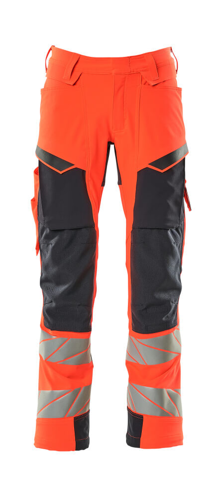 Mascot Accelerate Safe Broeken 19079-511 fluo rood-donkermarine(22210)