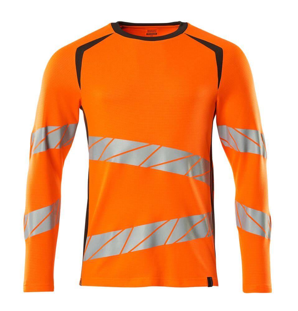 Mascot Accelerate Safe Shirts 19081-771 fluo oranje-donker antracietgrijs(1418)