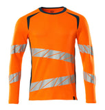 Mascot Accelerate Safe Shirts 19081-771 fluo oranje-donker petrolblauw(1444)