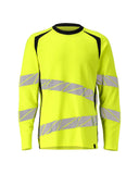 Mascot Accelerate Safe Shirts 19081-771 fluo geel-donker marineblauw(17010)