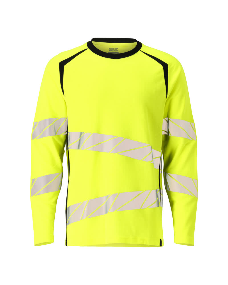 Mascot Accelerate Safe Shirts 19081-771 fluo geel-zwart(1709)