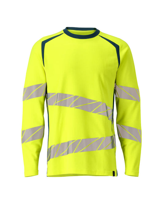 Mascot Accelerate Safe Shirts 19081-771 fluo geel-donkerpetrol(1744)