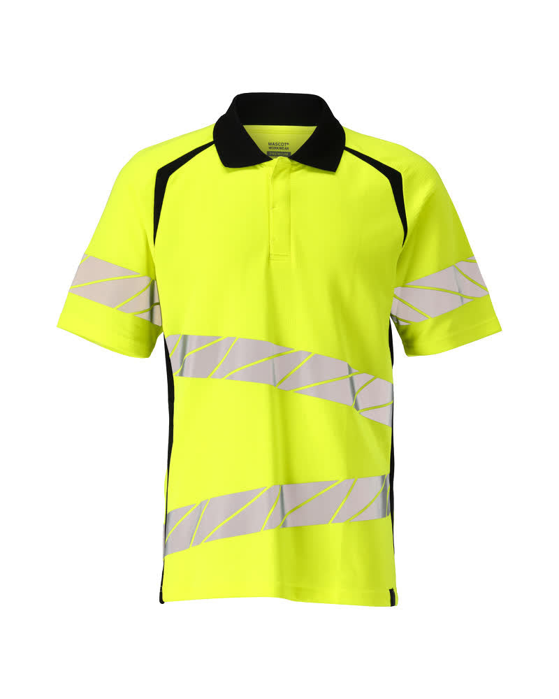 Mascot Accelerate Safe Shirts 19083-771 fluo geel-zwart(1709)