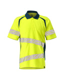 Mascot Accelerate Safe Shirts 19083-771 fluo geel-donkerpetrol(1744)