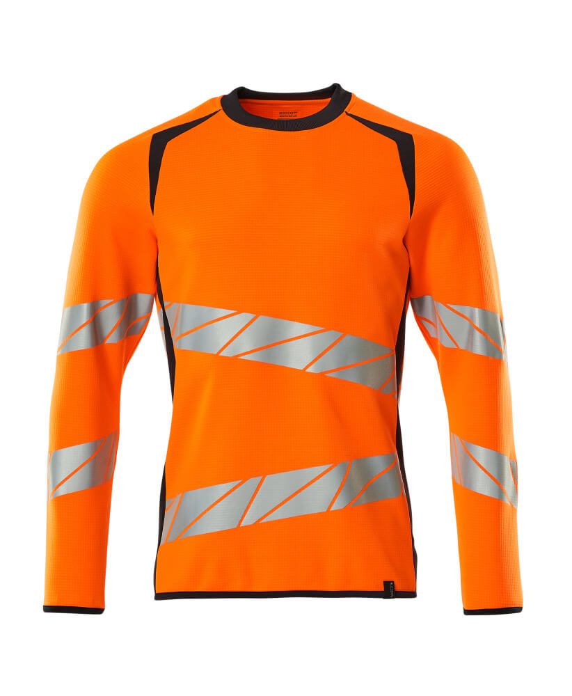Mascot Accelerate Safe Sweaters 19084-781 fluo oranje-donker marineblauw(14010)