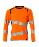Mascot Accelerate Safe Sweaters 19084-781 fluo oranje-donker marineblauw(14010)