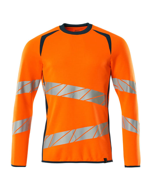 Mascot Accelerate Safe Polosweaters 19084-781 fluo oranje-donker petrolblauw(1444)