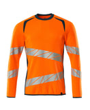 Mascot Accelerate Safe Polosweaters 19084-781 fluo oranje-donker petrolblauw(1444)