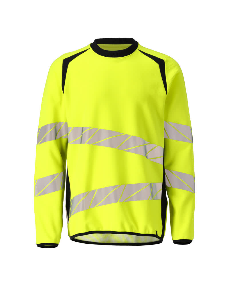 Mascot Accelerate Safe Sweaters 19084-781 fluo geel-donker marineblauw(17010)
