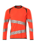 Mascot Accelerate Safe Polosweaters 19084-781 fluo rood-donker antracietgrijs(22218)