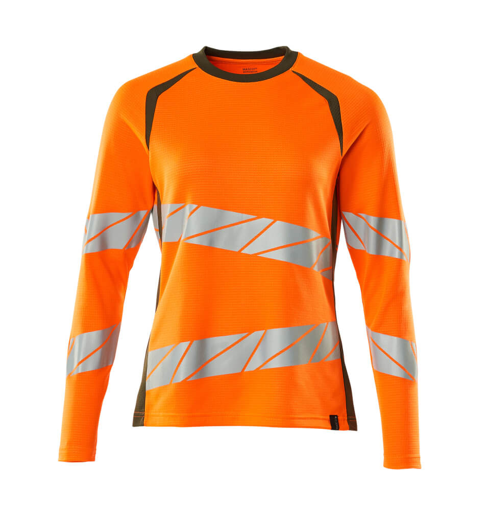 Mascot Accelerate Safe Shirts 19091-771 fluo oranje-mosgroen(1433)