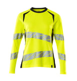 Mascot Accelerate Safe Shirts 19091-771 fluo geel-donker marineblauw(17010)