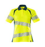 Mascot Accelerate Safe Shirts 19093-771 fluo geel-donkerpetrol(1744)