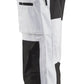 Blaklader Broeken 19101000 wit-zwart(1099)