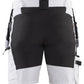 Blaklader shorts 19111000 wit-zwart(1099)