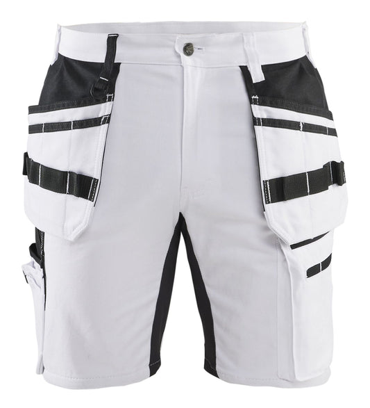 Blaklader shorts 19111000 wit-zwart(1099)