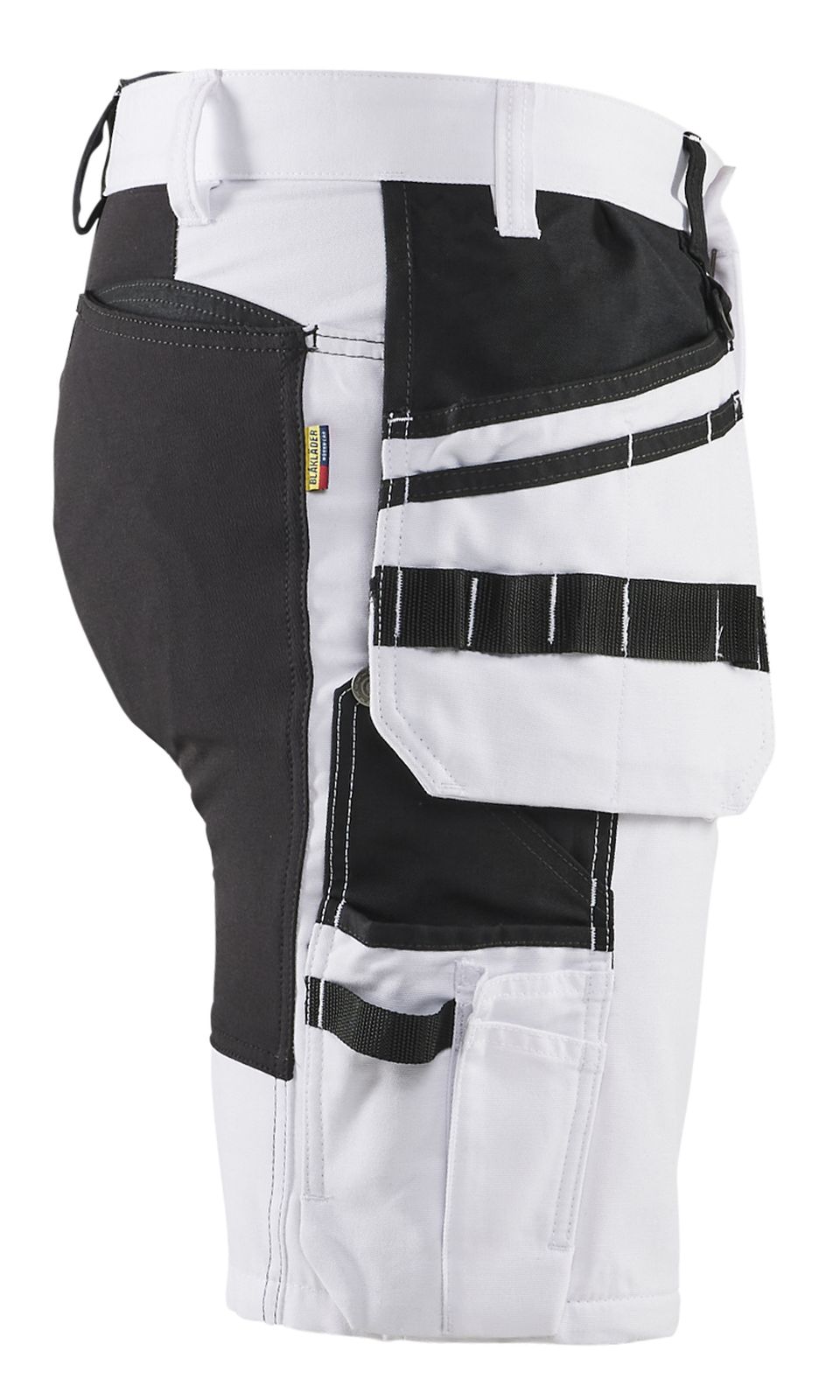 Blaklader shorts 19111000 wit-zwart(1099)