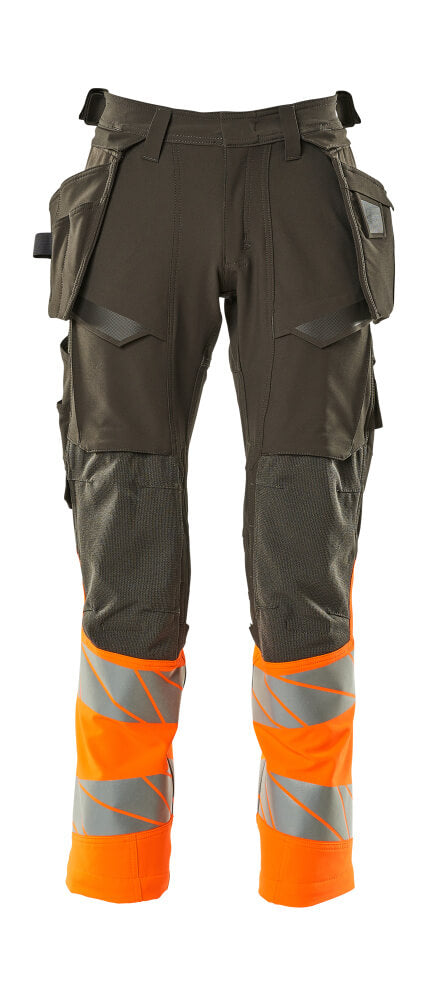 Mascot Accelerate Safe Broeken 19131-711 donkerantracietgrijs-hi-vis oranje(1814)