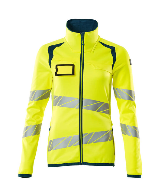 Mascot Accelerate Safe Polosweaters 19153-315 fluo geel-donkerpetrol(1744)