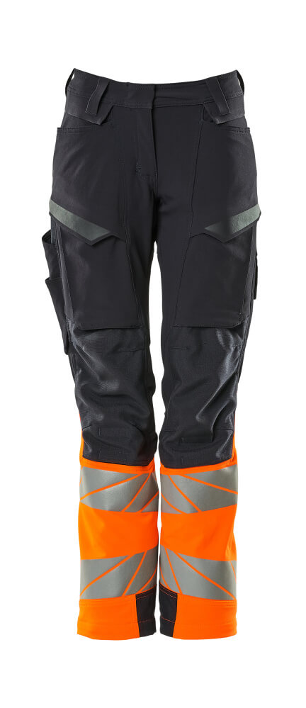 Mascot Accelerate Safe Broeken 19178-511 donker marineblauw-fluu oranje(01014)