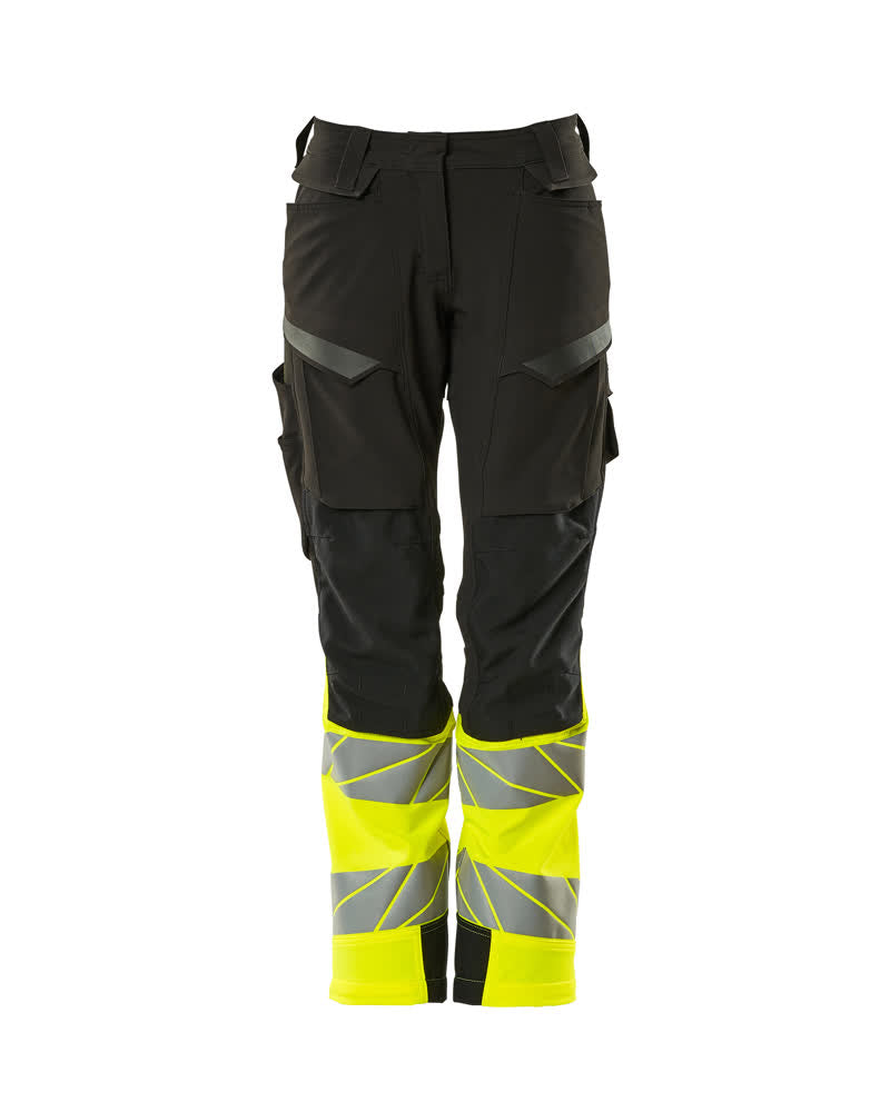 Mascot Accelerate Safe Broeken 19178-511 zwart-fluo geel(0917)
