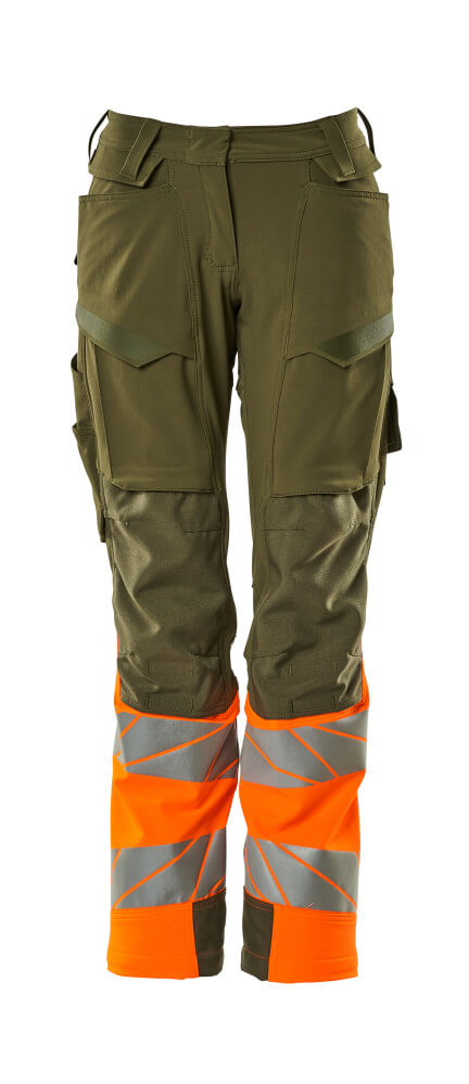 Mascot Accelerate Safe Broeken 19178-511 mosgroen-fluo oranje(3314)