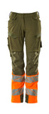 Mascot Accelerate Safe Broeken 19178-511 mosgroen-fluo oranje(3314)