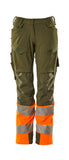 Mascot Accelerate Safe Broeken 19178-511 mosgroen-fluo oranje(3314)