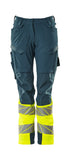 Mascot Accelerate Safe Broeken 19178-511 donker petrolblauw-hi-vis geel(4417)