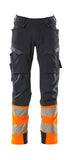 Mascot Accelerate Safe Broeken 19179-511 donker marineblauw-fluu oranje(01014)