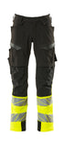 Mascot Accelerate Safe Broeken 19179-511 zwart-fluo geel(0917)