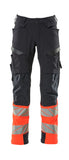 Mascot Accelerate Safe Broeken 19179-511 donker marineblauw-hi-vis rood(10222)