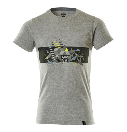 Mascot Accelerate Safe Shirts 19182-965 grijs gemeleerd-fluo geel(0817)