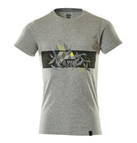 Mascot Accelerate Safe Shirts 19182-965 grijs gemeleerd-fluo geel(0817)