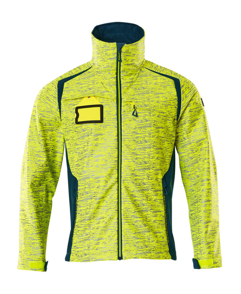 Mascot Accelerate Safe Jassen 19202-291 fluo geel-donkerpetrol(1744)