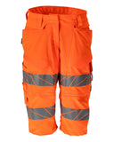 Mascot Accelerate Safe Lange Shorts 19248-510 HiVis stretch dames fluo oranje(14)