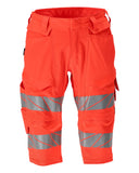 Mascot Accelerate Safe Shorts, lange 19249-510 HiVis stretch fluo rood(222)
