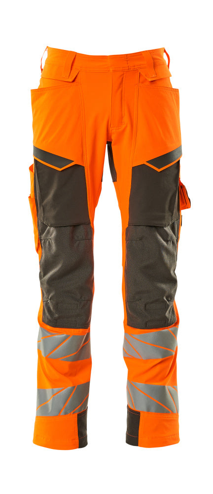 Mascot Accelerate Safe Broek met kniezakken 19279-510 fluo oranje-donker antracietgrijs(1418)