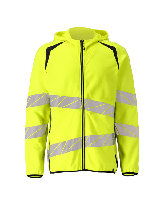 Mascot Accelerate Safe Capuchontrui 19284-781 met rits fluo geel-donker marineblauw(17010)