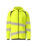 Mascot Accelerate Safe Capuchontrui 19284-781 met rits fluo geel-zwart(1709)