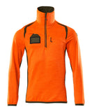 Mascot Accelerate Safe Zipsweaters 19303-316 fluo oranje-mosgroen(1433)