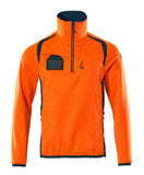 Mascot Accelerate Safe Zipsweaters 19303-316 fluo oranje-donker petrolblauw(1444)