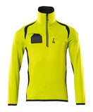Mascot Accelerate Safe Zipsweaters 19303-316 fluo geel-donker marineblauw(17010)
