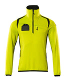 Mascot Accelerate Safe Zipsweaters 19303-316 fluo geel-zwart(1709)