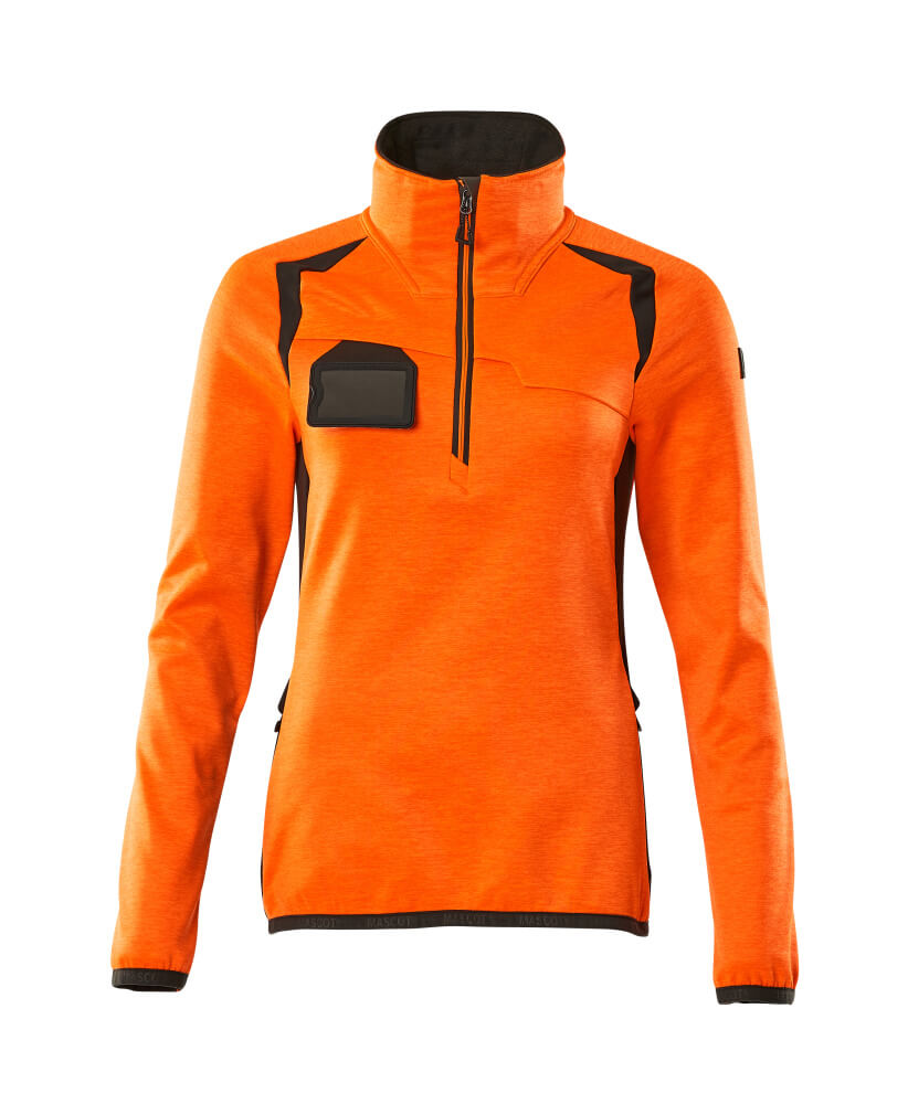 Mascot Accelerate Safe Zipsweaters 19353-316 fluo oranje-donker antracietgrijs(1418)