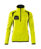 Mascot Accelerate Safe Zipsweaters 19353-316 fluo geel-zwart(1709)