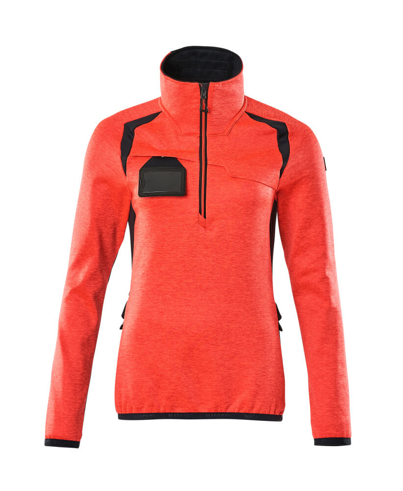 Mascot Accelerate Safe Zipsweaters 19353-316 fluo rood-donkermarine(22210)