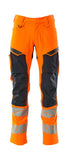 Mascot Accelerate Safe Broeken 19479-711 fluo oranje-donker marineblauw(14010)