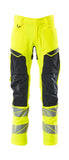 Mascot Accelerate Safe Broeken 19479-711 fluo geel-donker marineblauw(17010)
