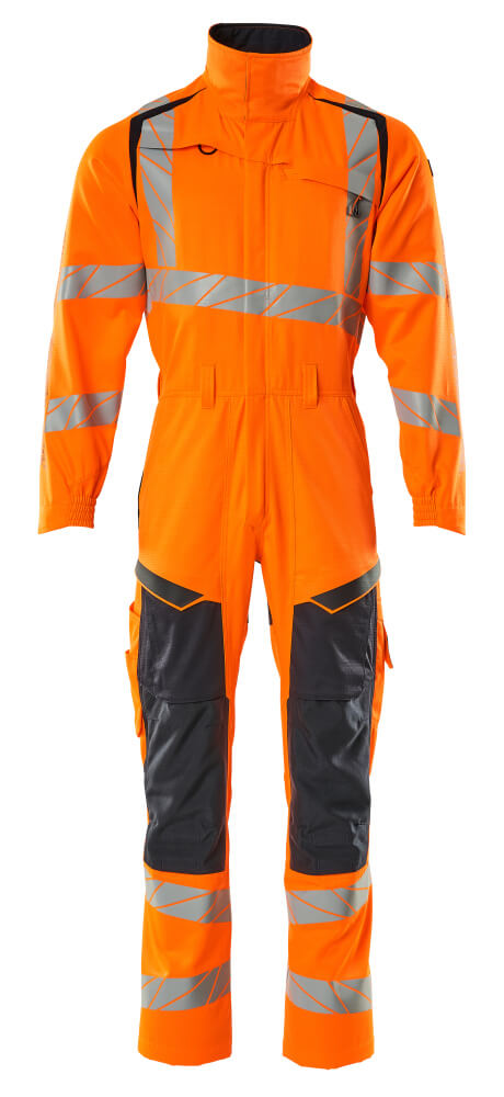 Mascot Accelerate Safe Overalls 19519-236 fluo oranje-donker marineblauw(14010)